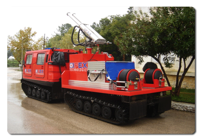 Jordanian Civil Defence iFEX BV206